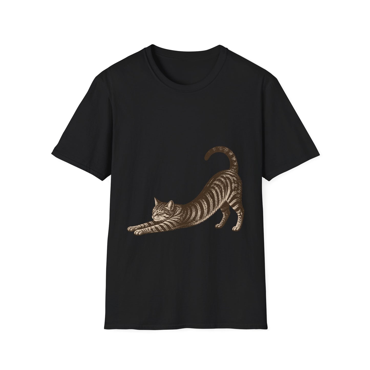 Stretching Cat T-Shirt