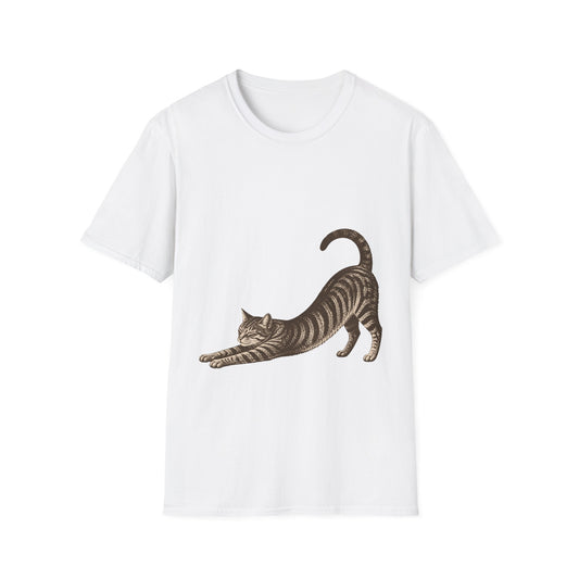 Stretching Cat T-Shirt