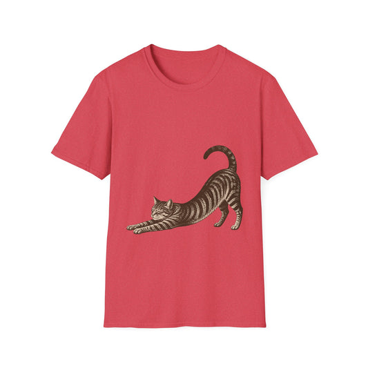 Stretching Cat T-Shirt