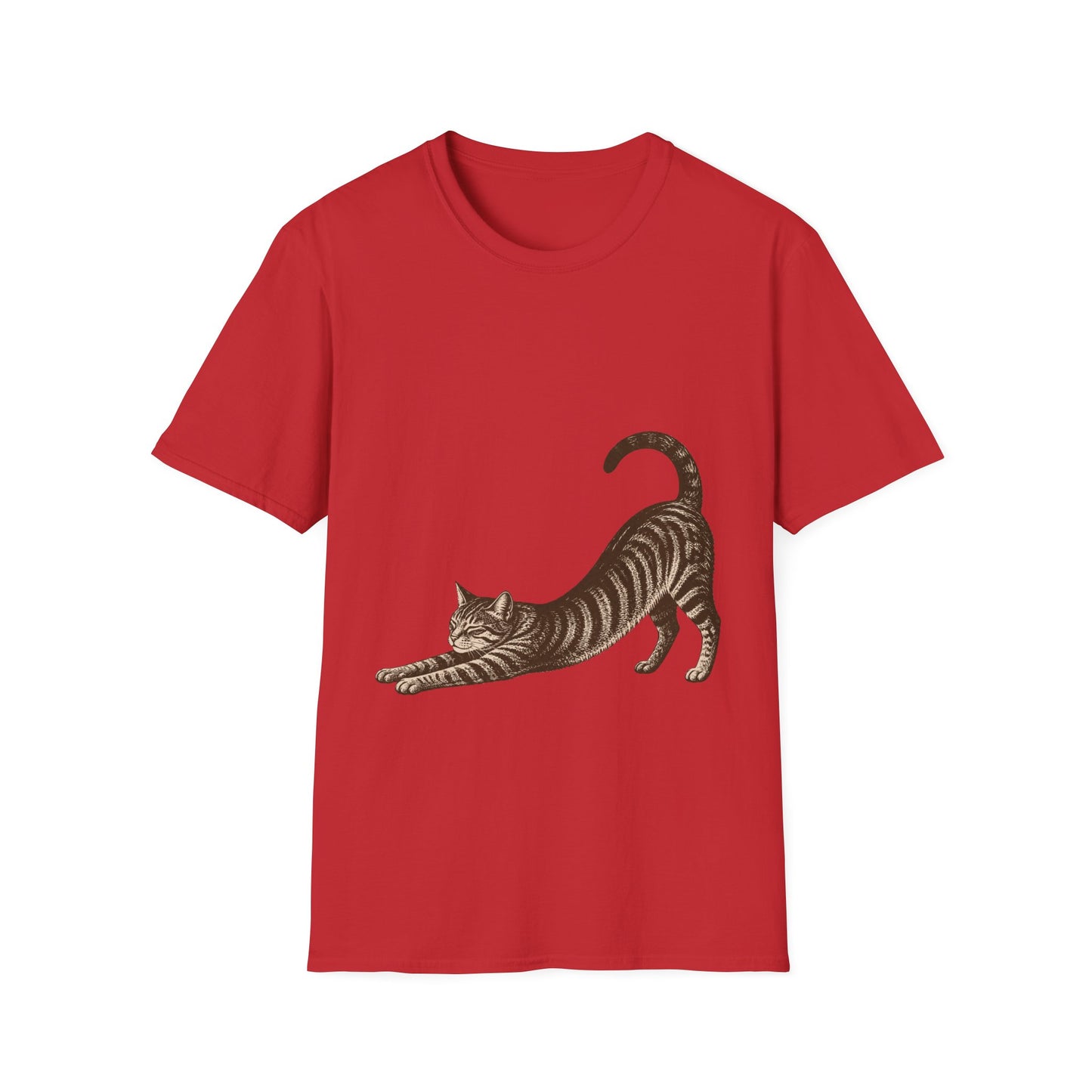 Stretching Cat T-Shirt