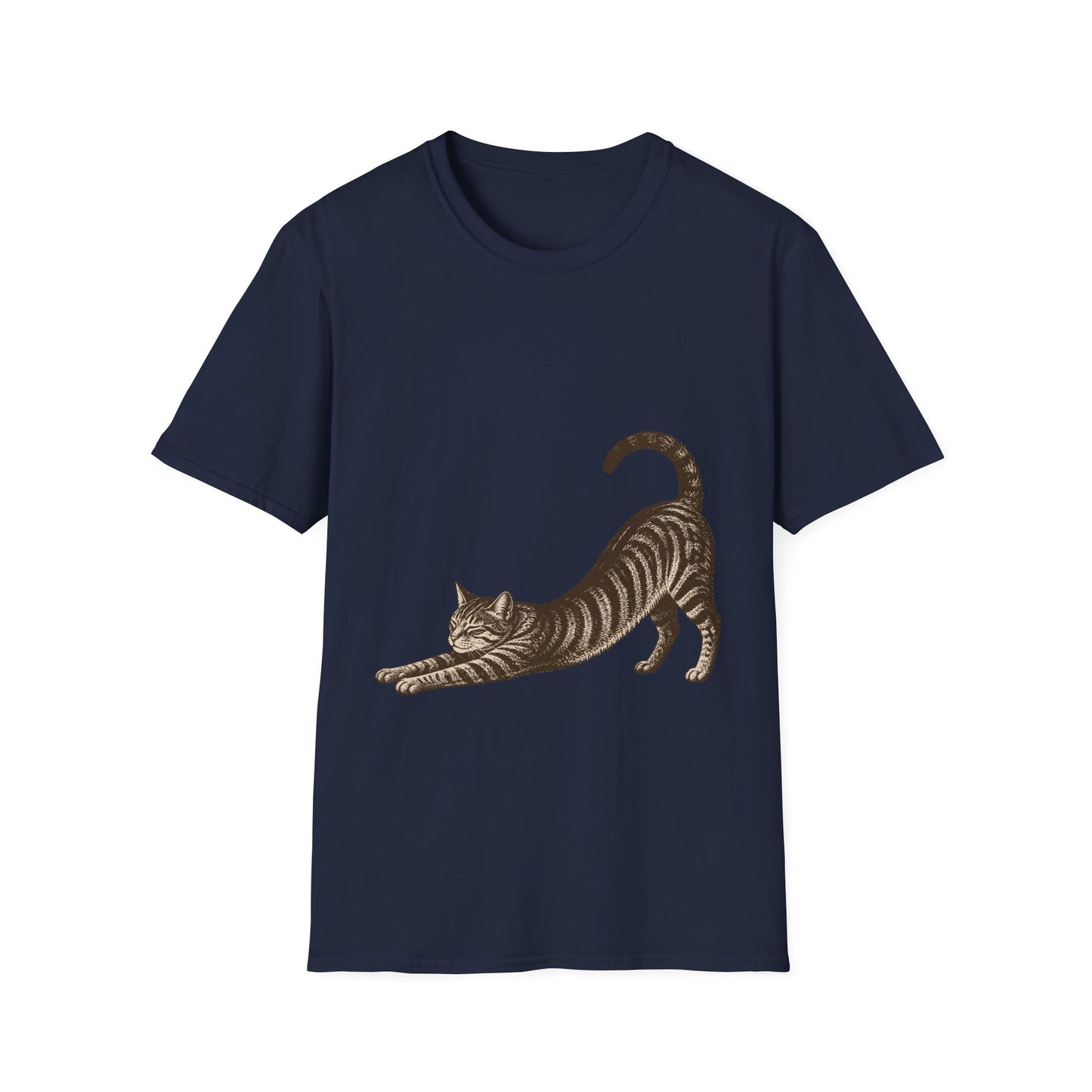Stretching Cat T-Shirt